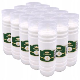 Parafinski vložki za sveče Flamma 96h 4 dni 15 kos