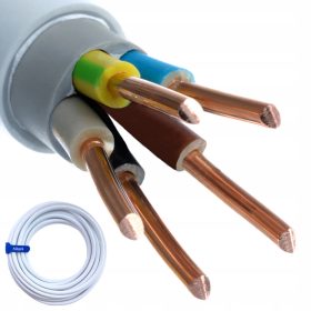   Okrogli alarmni, električni in instalacijski kabel YDY Hilark 5 x 6