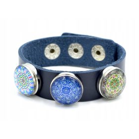 Zapestnica z 3x SNAP očesce in 100 dizajni