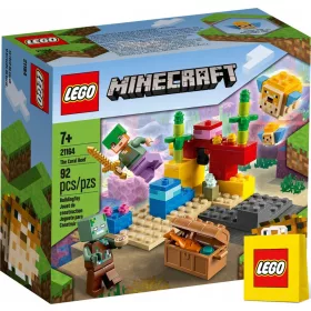   LEGO Minecraft Koralni greben + papirnata vrečka rumena 24x8x18 cm