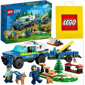   LEGO Mestni 60369 Policijski Avto za Szkolenje Policijskih Psov v Terenu