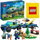 LEGO Mestni 60369 Policijski Avto za Szkolenje Policijskih Psov v Terenu