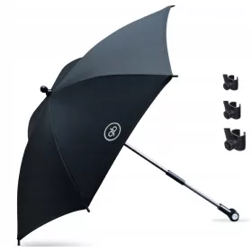   GB Sončnik za voziček MARIS BIRIS SILA BELI QBIT 40 cm Črn