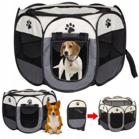 ZLOŽLJIVA LAHKA PRENOSNA IGRIŠČA ZA MAČKE IN PSE, 75 cm