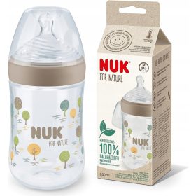 NUK ZA NARAVO steklenička + duda M 260ml