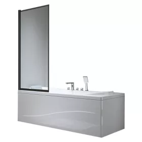   Enodelni paravan za kopalno kad Hydrosan 70 x 140 cm prozoren