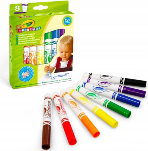 Fluorescenčni markerji za otroke Crayola Nice Set