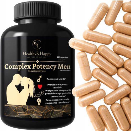 Complex Potency Men: Kapsule za Moško Moč in Vitalnost