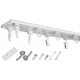 SLIM DVOJNI ALUMINIJASTI STROP V BELI BARVI 610cm