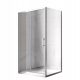 Kabina za prhanje KZ103 Chrom 90x80 cm