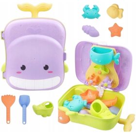 Velik pesek set kovček mlin zalivalka 1018F