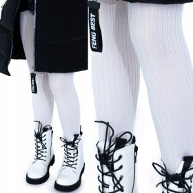 Topli otroški akrilni hlačne nogavice GOLDEN LADY