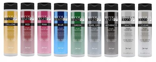 Be Hair BE COLOR CRAZY Toner v gelu za direktno barvanje 150 ml