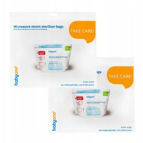   BabyOno 1038 vrečke za sterilizacijo v mikrovalovni pečici, 5 kosov