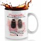 Keramična skodelica Style Couture BLACK MUG S ČRNO NOTRANJOSTJO 300 ml