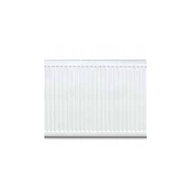   Jekleni panelni radiator Diamond 1335 W bel 700 x 550 x 105 mm - stranski priključek