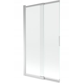 Dvodelni paravan za kad Mexen 100 x 150 cm prozoren