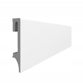 VOX PVC trak 16 x 80, dolžina 240 cm, bel