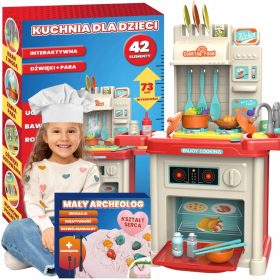   OTROŠKA KUHINJA S PARNIM ŠTEDILNIKOM Z VODO + ARHEOLOŠKI KOMPLET