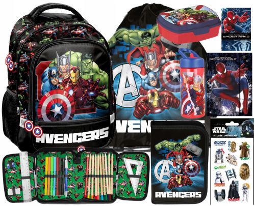 olski nahrbtnik Avengers Paso črn