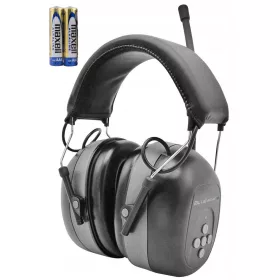   Nausniki Blue Wear 018457 z radiem FM 31dB + 4 alkalne baterije Maxell AAA (R3)