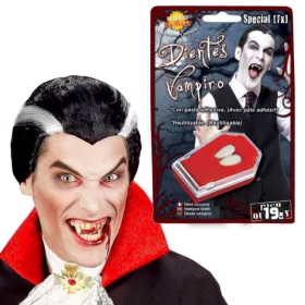    Fiestas Guirca 2186 umetni zobje, vampirski zobki iz termoplasta