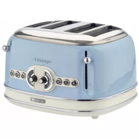    Ariete Vintage 15605 opekač kruha s štirimi režami 4 toasti Toast Blue