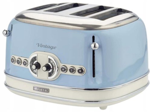  Ariete Vintage 15605 opekač kruha s štirimi režami 4 toasti Toast Blue
