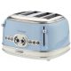  Ariete Vintage 15605 opekač kruha s štirimi režami 4 toasti Toast Blue