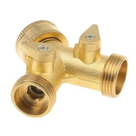 Najlonski vodni priključek za dvojno uporabo z ventili