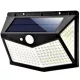 Solarna LED svetilka s senzorjem gibanja za zunanjo uporabo