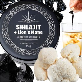   Shilajit z dodatkom zelišča Lion's Mane: naravni dodatek za zdravje