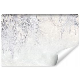 Stenska poslikava Mali LISTI Rože Betonska stena 400x280