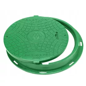 Pokrov jaška greznice visokega 60/78 cm s ključavnico