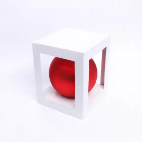 SOLID RIGID škatle za 12 cm kroglice za božično drevo