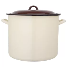   Optimized name: Premium emajliran lonec Silesia 16,6 l za indukcijsko kuhanje

Optimized description: 
Premium emajliran lonec Silesia je odlična izbira za vse ljubitelje kakovostnega kuhanja. S svojo
