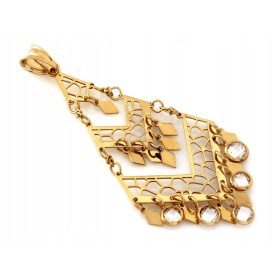 Zlati obesek s premičnimi elementi