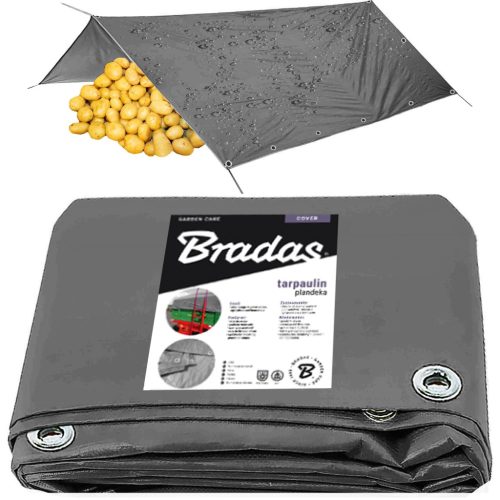 Debela Siva Vodoodporna Tarpaulin 10 x 12 m - Idealna za Zunanjo Uporabo