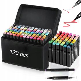 Flomastri Touch Art PRO 120 kosov z etuijem