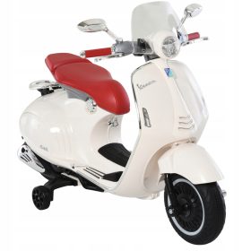 Skuter Vespa Homcom Bela za otroke