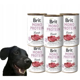 Brit MONO PROTEIN Jagnjetina 6x400g Mokra Hrana za Pse