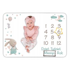 Otroška polar foto odeja z dvema okvirjema