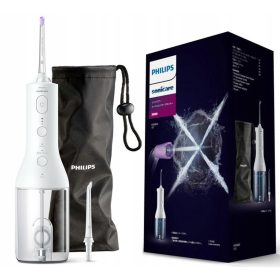 Philips brezžični irigator Power Flosser 3000 bel