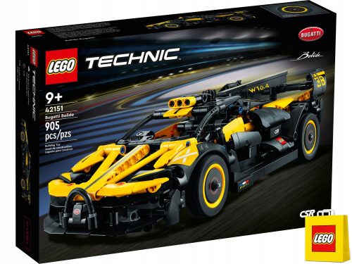 LEGO Technic Bugatti Bolid 42151 + VP papirnata vrečka LEGO 6315794 velika