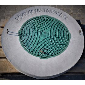 Betonski pokrov vrtne lopute S KLJUČAVNICO