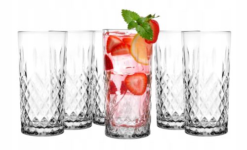 Krosno visokokakovostni kozarci za pijačo 6x 300 ml