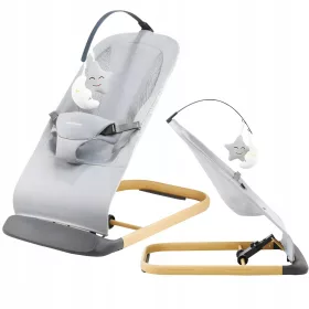 Ležalnik in gugalnik za otroke MOBY-System LILY 70 x 45 cm