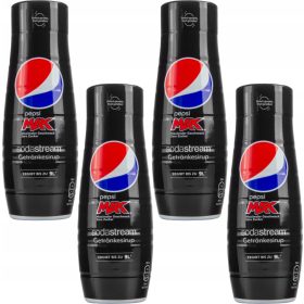 4X SIRUP PEPSI MAX BREZ SLADKORJA 440 ML
