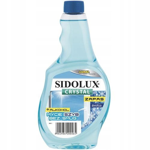 Sidolux Tekočina za Čiščenje Stekel in Ogledal Arctic 0,5l