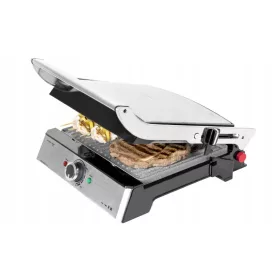    Kontaktni električni žar Cecotec Rock'nGrill srebrno/siv 2000 W